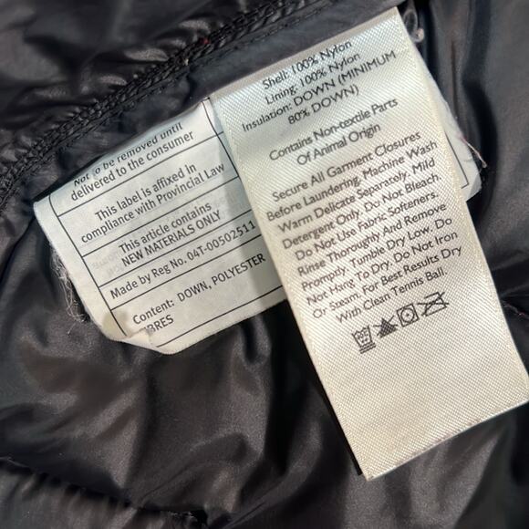 Eddie Bauer Down Red Jacket Lightweight Insulated Zip Pockets S - Picture 6 of 10